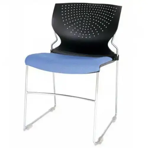 Mesh Back Guest Chair / Sleek Office Visitor Seating / Modern Meeting Room Chair