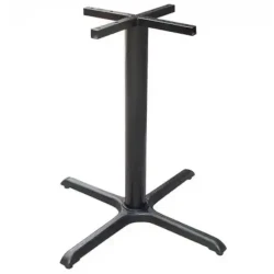 Cross-Leg Bistro Stand / Matte Black Table Base / Casual Dining Support