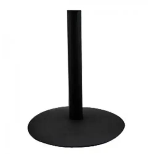 Cross-Leg Bistro Stand / Matte Black Table Base / Casual Dining Support