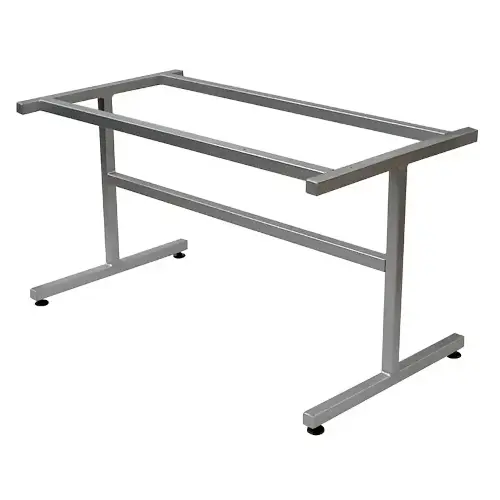 T-Square Dining Table Support / Stainless Steel Base / Elegant Buffet Stand