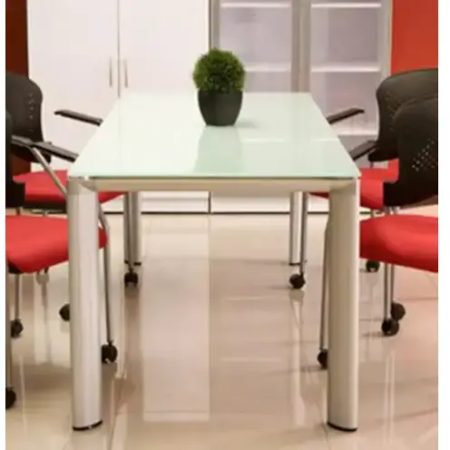 Duplicate of Two-Tone Executive Desk / Wood Style Table / Modern Design Meeting Table