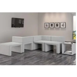 Versatile Modular Seating / Modern Waiting Area Set / Office Lounge Furniture