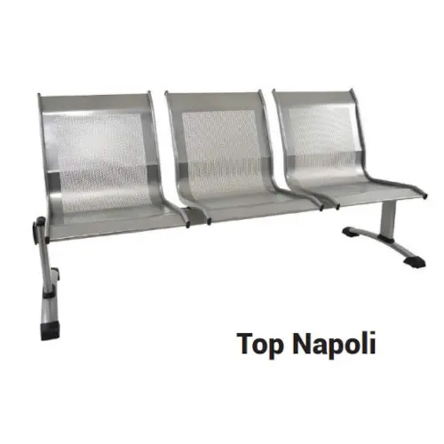 Triple Public Seating / Indoor-Outdoor Waiting Chairs / Custom Seat Set