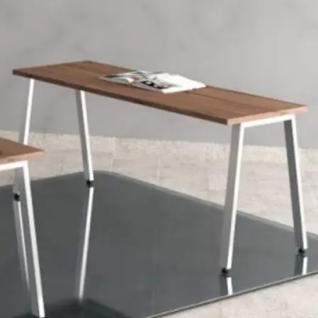 Comfortable & Functional Modern Desk / Casual Workstation with Cabinet / Simplistic Design Table