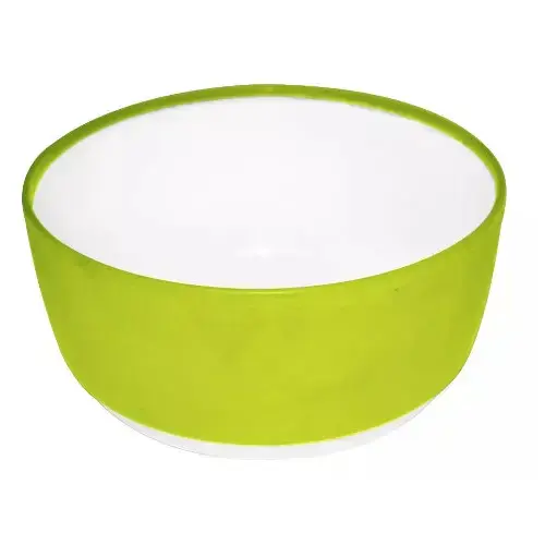 Lively Green Kids' Bowl / Perfect Children's Breakfast Bowls / Essential Family Breakfastware