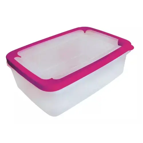Fuchsia Seal-Tight 5-Liter Jars / Trustworthy Food Containers / Effective Food Storage