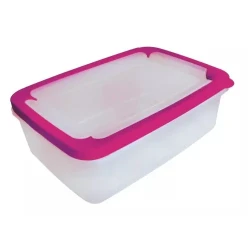 Fuchsia Seal-Tight 5-Liter Jars / Trustworthy Food Containers / Effective Food Storage