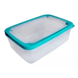 Snap-Seal 500ml Storage Jar / Blue Mini Leak-Proof Jars / Portable Food Seal Jar