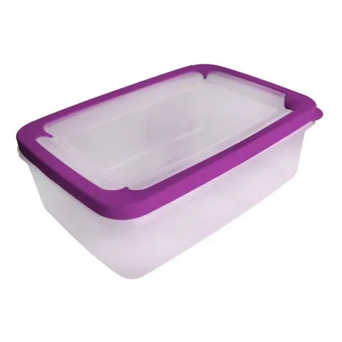 Snap-Seal 500ml Storage Jar / Blue Mini Leak-Proof Jars / Portable Food Seal Jar