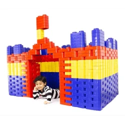 Crafted Plastic Toy Bricks / Customized Brick Playsets / Crafted Plastic Play Pieces