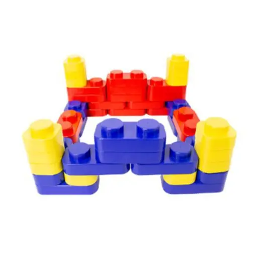 Crafted Plastic Toy Bricks / Customized Brick Playsets / Crafted Plastic Play Pieces