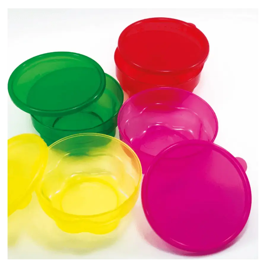 Shatterproof Snack Bowl / Kid-Friendly Cereal Bowl / Stackable Plastic Dish