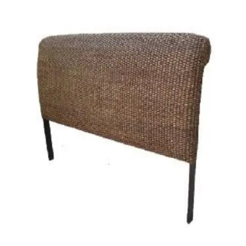 Organic Wicker Headboard / Handcrafted Eco Backrest / Biodegradable Bed Feature