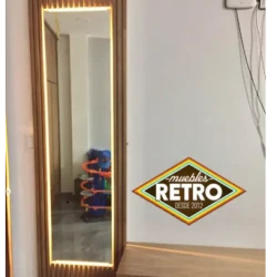 Elegant Living Mirror / Chic Lounge Reflector / Room Radiance Glass