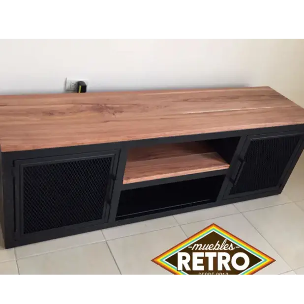 Modern TV Stand / Sleek Entertainment Table / Contemporary Media Shelf