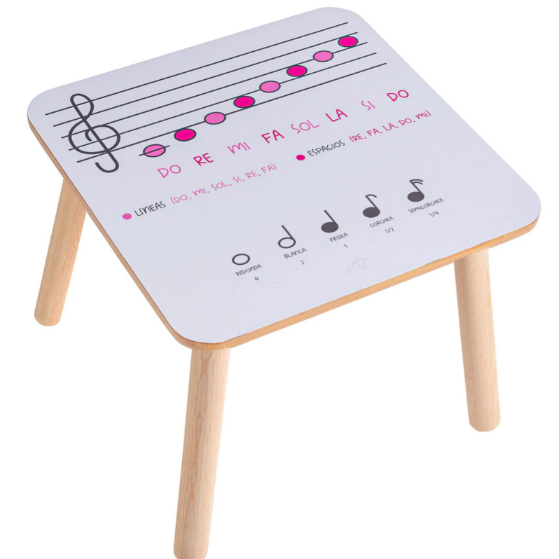 Whimsical Workstation / Bright Beginnings Tables / Children's Music Theory Table