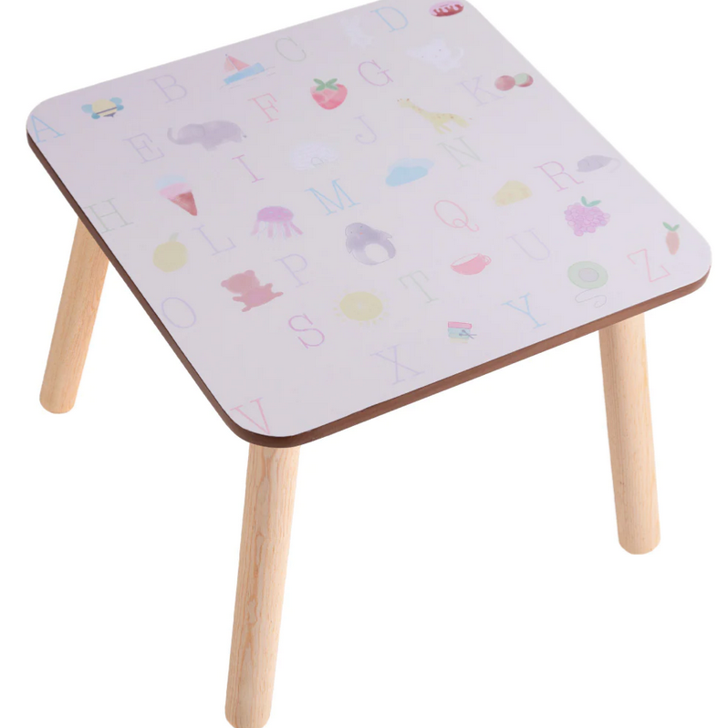 Junior Genius Tables / Childhood Corner Tables / Children's Table With The Alphabet