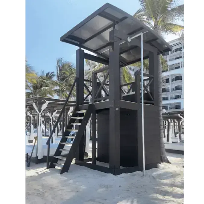 Lifeguard Tower Solutions / Lifesaver Seating Alternatives / Plastic Lifeguard Watchtowers