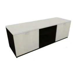 Assembled White Credenza / Corporate Storage Units / CU-52 Model Credenza Cabinets