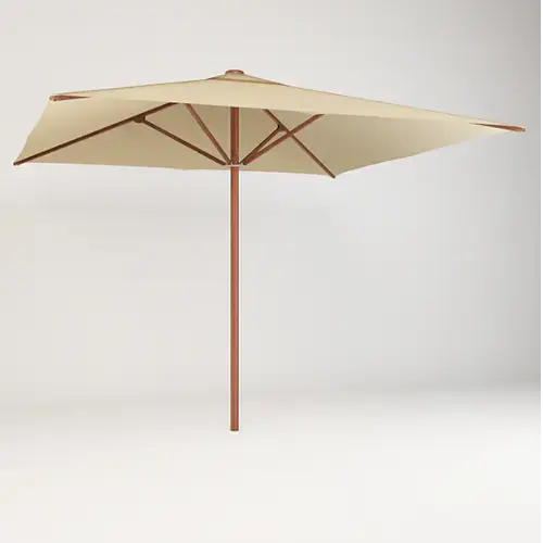 Seaside Sun Shelter Square Umbrella / 3.6 Meter Outdoor Shade / Patio Parasol