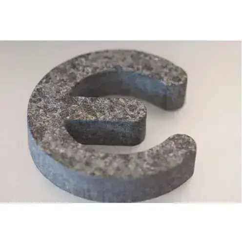 Granite Textured Letter / Custom Stone Finish Lettering / Elegant Rock-Style Sign