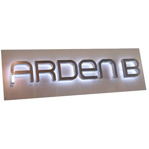 3D Signage / Outdoor Industrial Marker / Durable Logo Display for Terminals