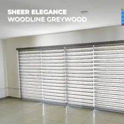 Wood Blinds / Wooden Window Shades / Custom Curtains