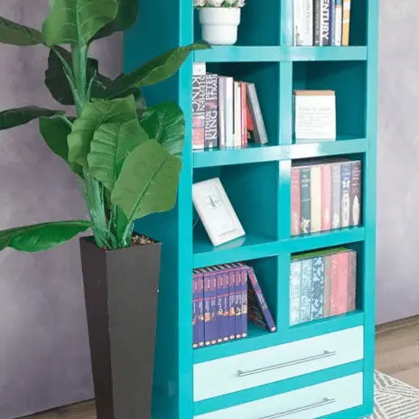 Wall-mounted Shelf / Open Bookcase / Compact Bookshelf