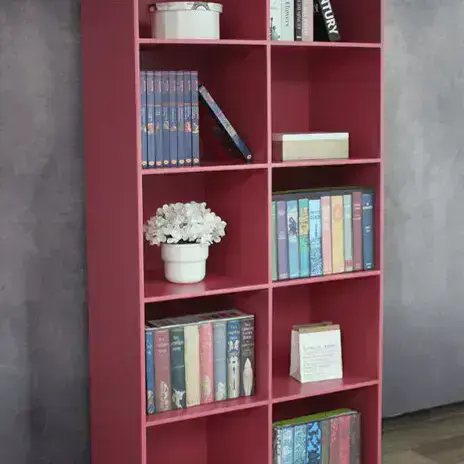 Wall-mounted Shelf / Open Bookcase / Compact Bookshelf