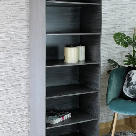 Wall-mounted Shelf / Open Bookcase / Compact Bookshelf