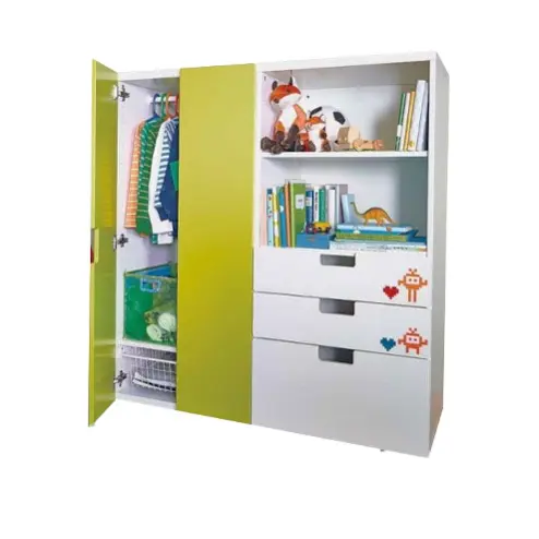 Winnie Wardrobe / Child's Independent Dressing Unit / Appealing Clothes Cabinet