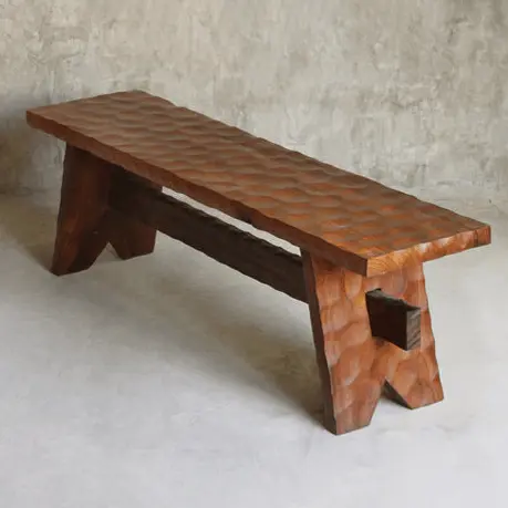 Compact Home Wood Benches / Miniature Wooden Seating / Small In-House Timber Stools