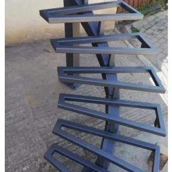 Steel Steps / Iron Build Stairs / Metallic Climb / Metal Steps