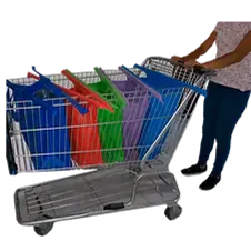 PractiBags (for the Supermarket Cart) / Reusable Shopping Bags / Custom Totes Bags