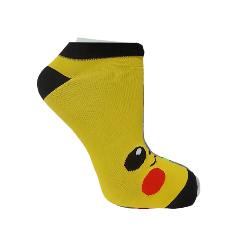 Custom Ankle-Length Socks / Personalized Ankle Socks / Custom Pikachu Design Socks