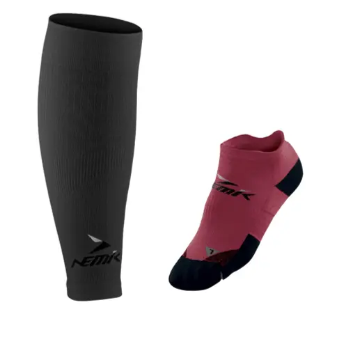 Tin Calf Compression Sleeve / Performance-Enhancing Leg Support /  Customizable Tin Sport Sleeve