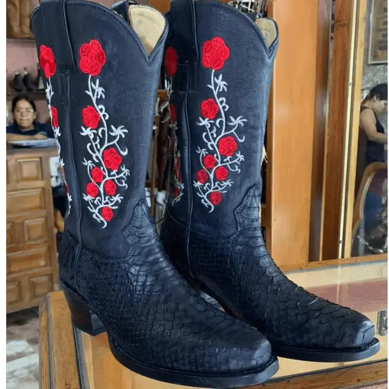 Ladies' Cowboy Boots / Classic Leather Boots / High-Quality