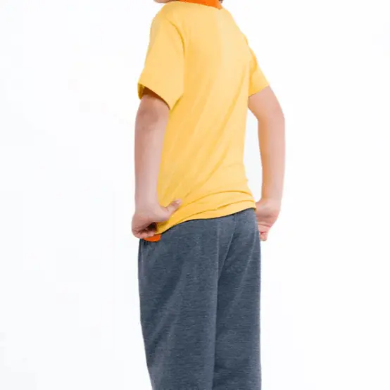 Kids' Short Sleeve Pajama with Pants / Short Sleeve Boy's Pajama Set