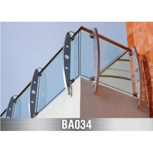 Stainless Steel Deck Safety Panels / Safety Glass Railings / Safety & Style Design