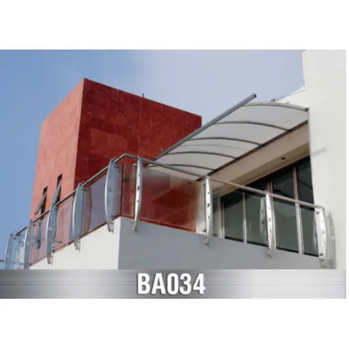 Stainless Steel Deck Safety Panels / Safety Glass Railings / Safety & Style Design