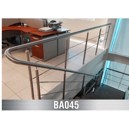 Personalized Z-Shape Stairway Rails / Tailor-Made Handrails / Z-Shaped Staircases Customized Rails