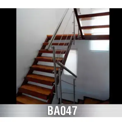 Safety Handrails for Steep Stairs / Superior Staircases Handrails / With Top-Quality Components