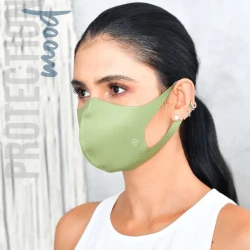 Design-Your-Own Face Cover / Custom-Printed Masks / Green Face Shields