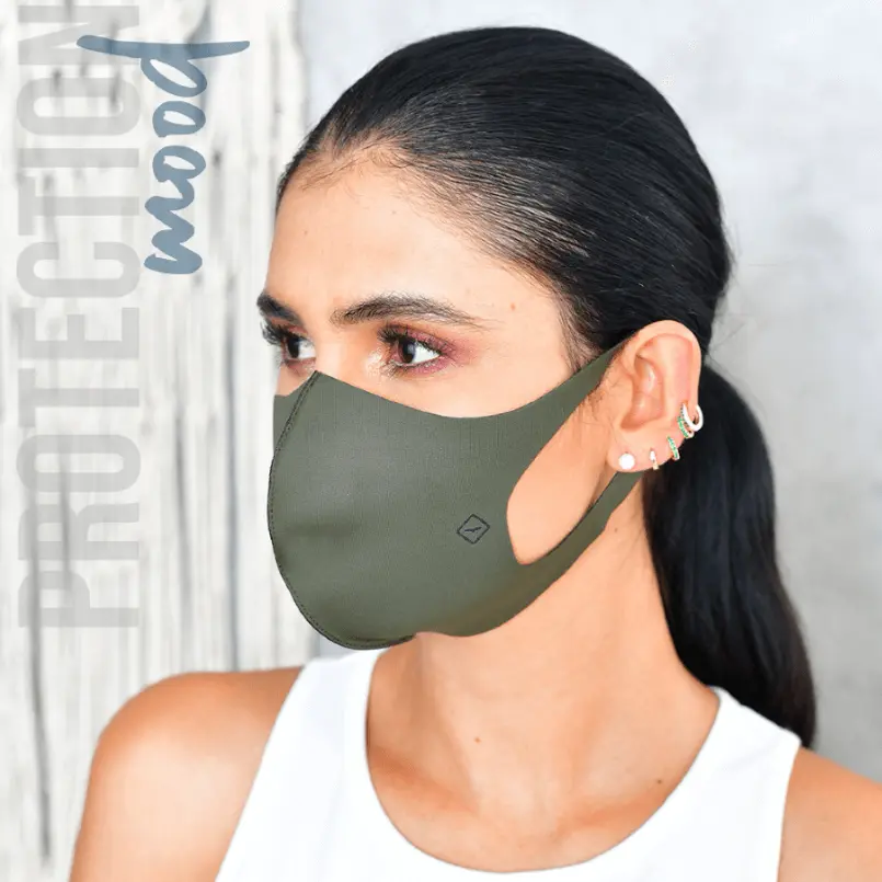 Army Green Mask / Face Cover Design / Signature Face Protection