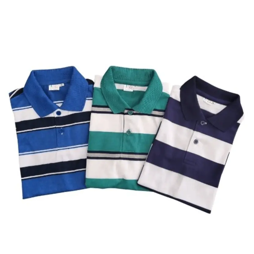 Striped Polo Top for Boys and Girls / Youth Striped Polo Tee / Boys' Striped Polo Shirt
