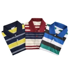 Kid's Striped Polo Fashion / Polo Shirt for Boys and Girls / Striped Polo Shirt for Little Ones