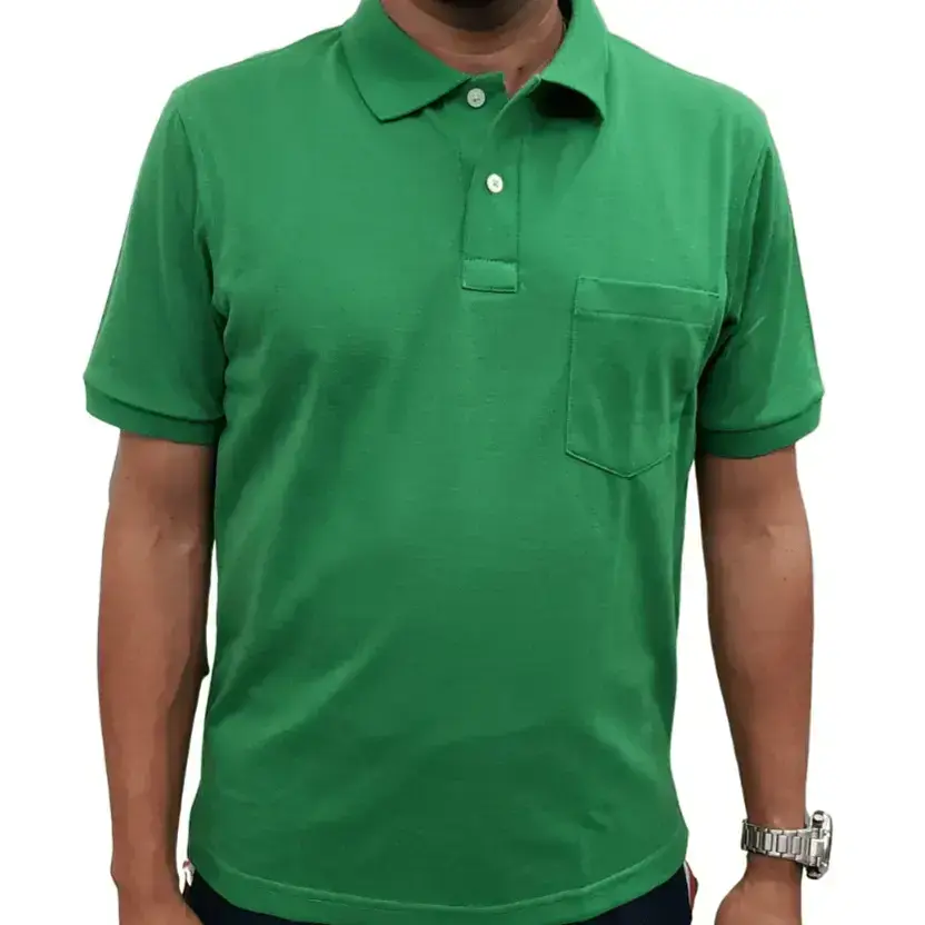 Solid Color Polo Shirt / Monochrome Polo Tee / Single Hue Polo Top
