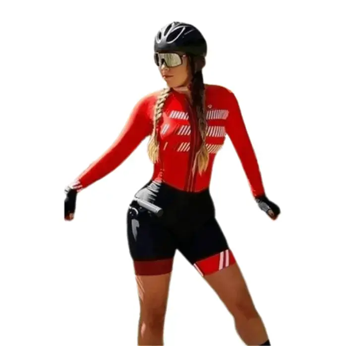 Women's Cycling Jumpsuits / Female Cyclist Onesies / Bike Rider Bodysuits