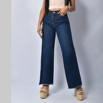 Cuffed Ankles 3060 Jeans / Everyday Jeans with Elastic Cuffs / Night Out Ripped Jeans