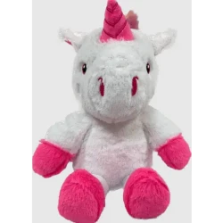 Coral-Colored Plush Unicorn / Custom Stuffed Unicorn Toy / Fluffy Unicorn Plush